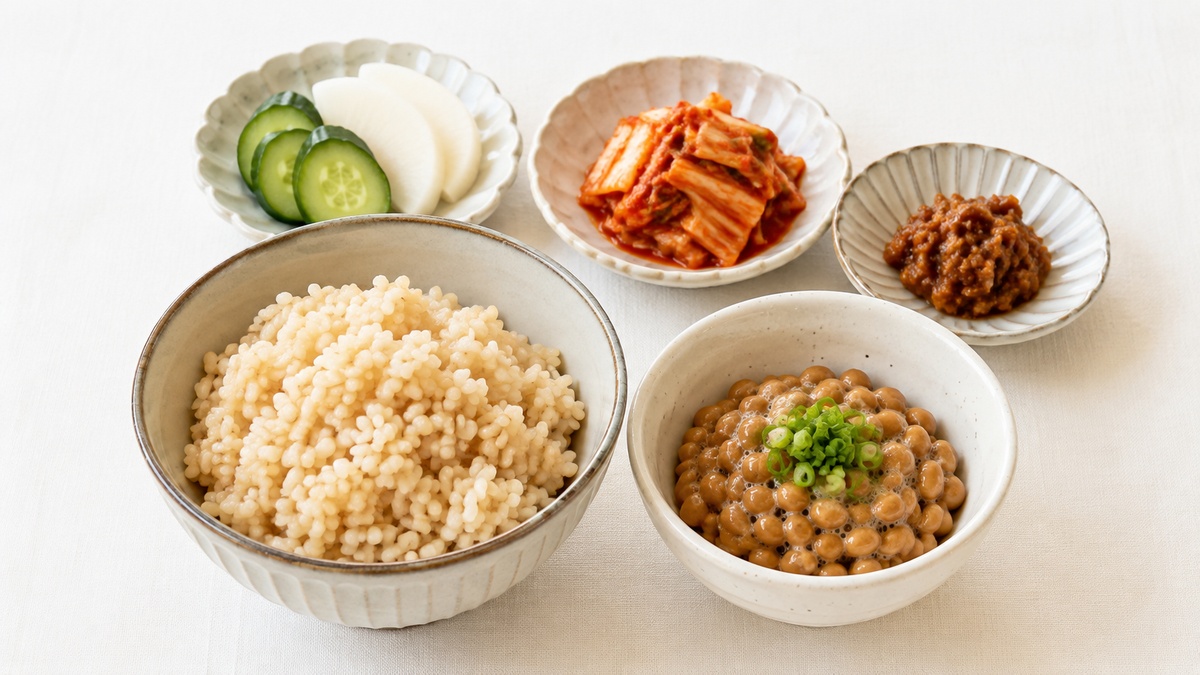 玄米・納豆・発酵食品セット