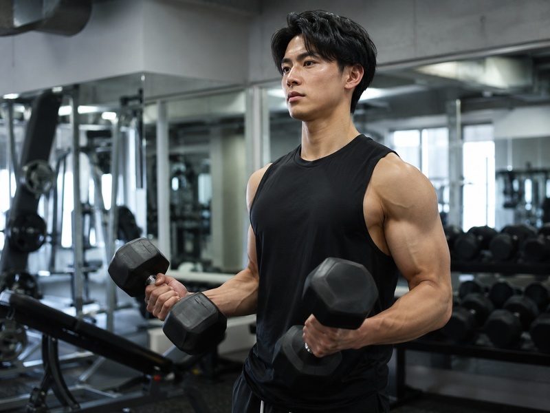 男らしい体型になるための習慣
